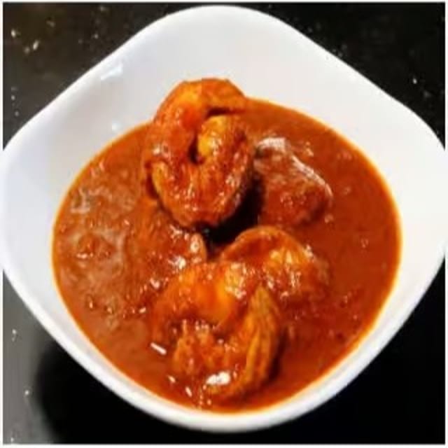 Shrimp Vindaloo Tray.