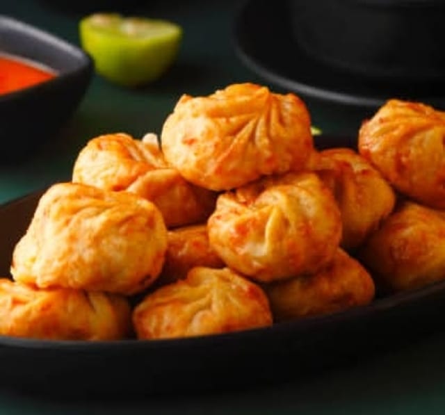 Chicken Fried Momo.