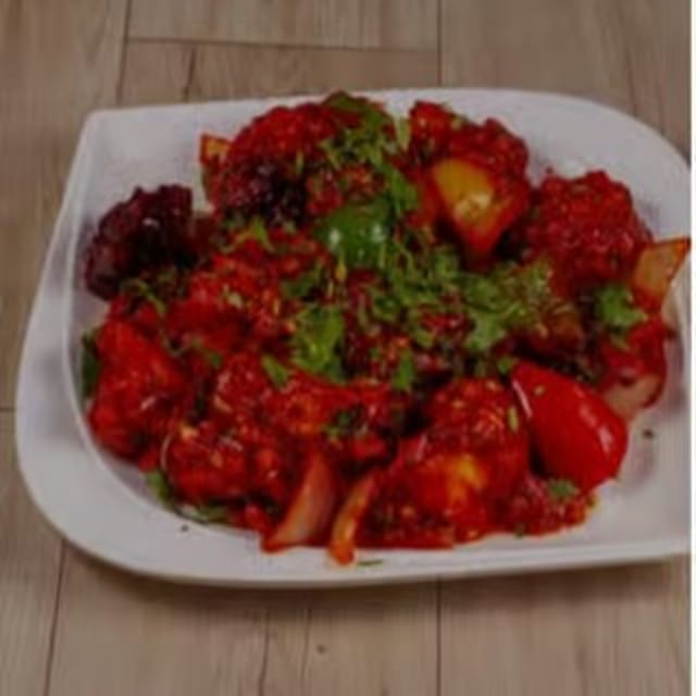 Chicken 65 Tray.