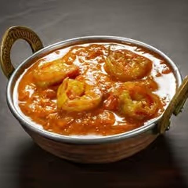 Shrimp Curry Tray.