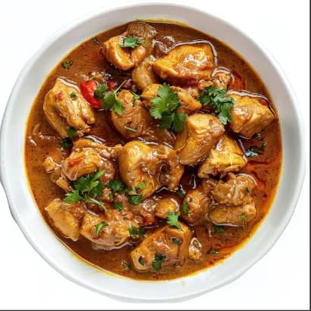Chicken Curry Meal.
