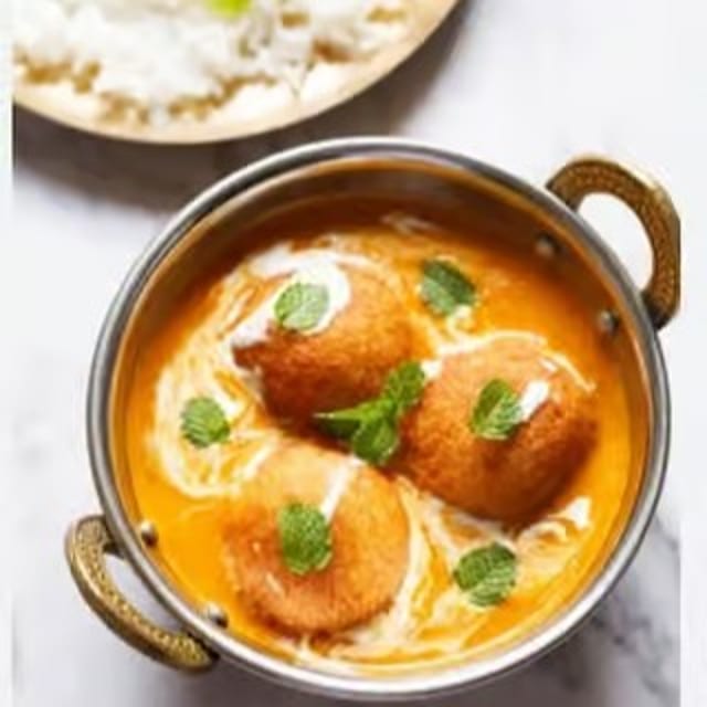 Vegetable Kofta Tray.