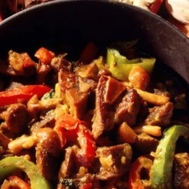 Kadai Lamb.