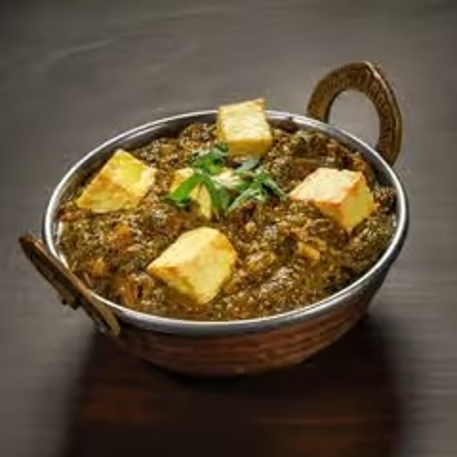 Chana Saag Tray.