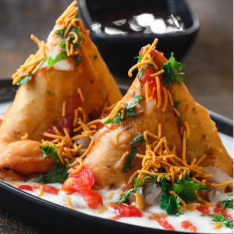 Samosa Chaat Delight
