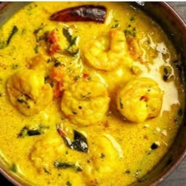 Shrimp Madras Tray.