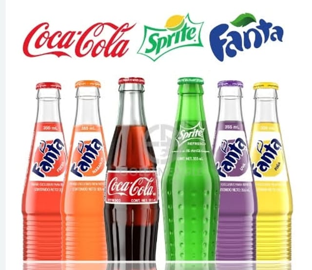 Soda Bottles.