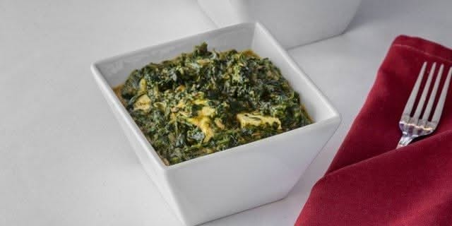 Palak Paneer Tray.