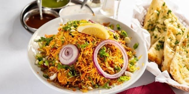Chicken Biryani Boxed Lunch.
